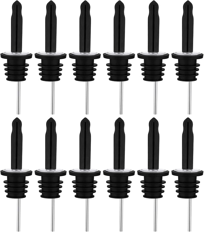 Pafusen 12 Pack Liquor Bottle Pourers, Liquor Pour Spout by Pafusen