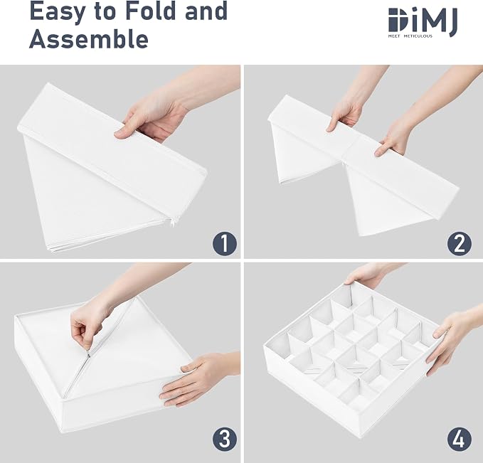 Joyoldelf Drawer Organizer 4 Pack - Image 7