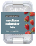 Kitchen Spaces Colander Bin, Produce Saver, Fridge Organizer by KitchenSpaces
