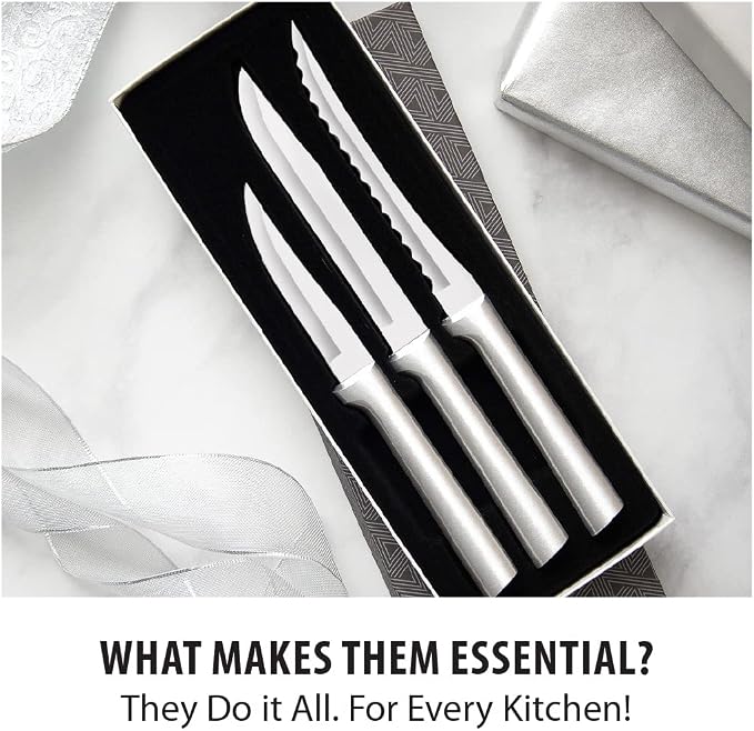 Rada Cutlery Cooking Essentials Gift Set, 3-Piece Knife Set, Stainless Steel - Image 3