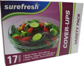 Reusable Stretch to Fit Food Covers, Variety Pack Cover-ups by SureFresh