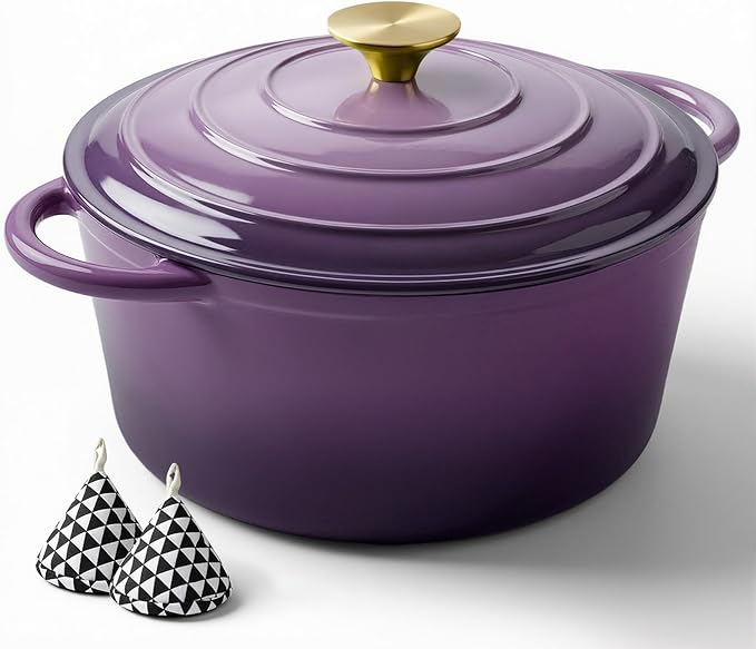 Miereirl 6 Quart Enameled Dutch Oven Pot by Miereirl