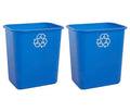 United Solutions 7 Gallon / 28 Quart Space Saving Recycling Bin, Fits Under by UNITEDSOLUTIONS