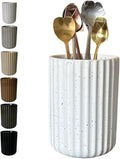 TOPYOKK Stoneware Coffee Bar Utensil Holder Tea & Coffee Spoon & Stirrer Holder by TOPYOKK