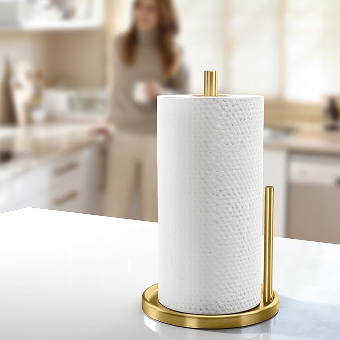 Jesginboo Paper Towel Holder Countertop, Paper Roll Holder - Image 7