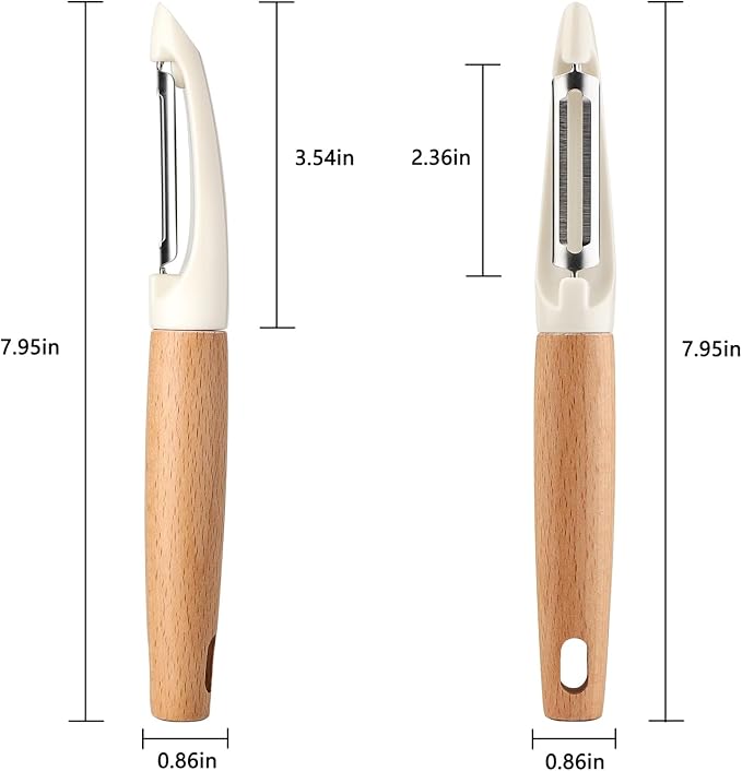 Potato Peeler Stainless Steel Vegetable Peeler, I-Shaped Peeler Carrot Fruit - Image 2