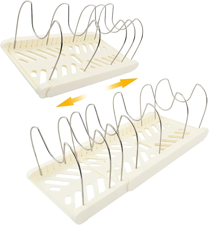 Expandable Pot and Pan Organizer Rack by Unknown