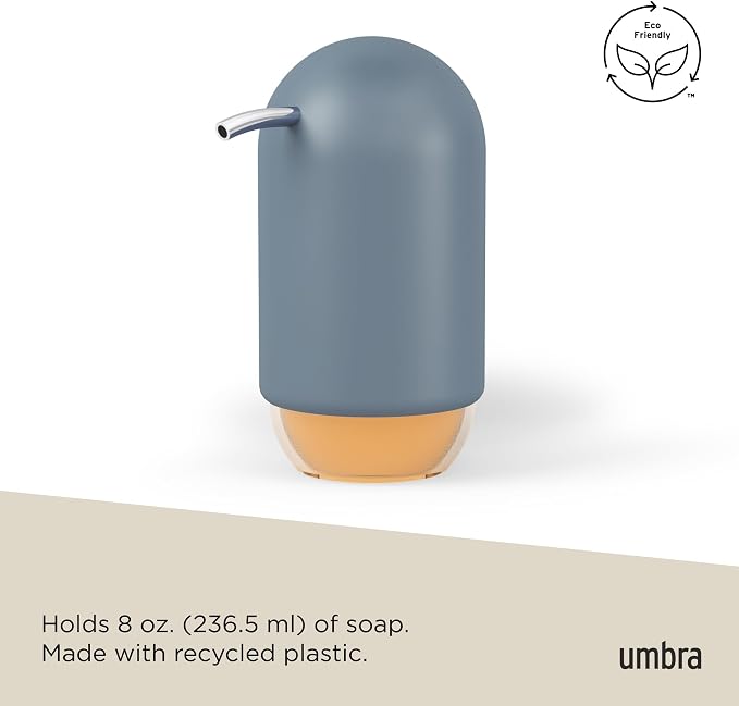 Umbra Touch Hand Soap Dispenser, Plastic Liquid Pump Bottle, Durable and - Image 6