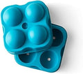 Houdini Large Sphere Ice Tray Mold, Makes Four Ice Balls by Rabbit