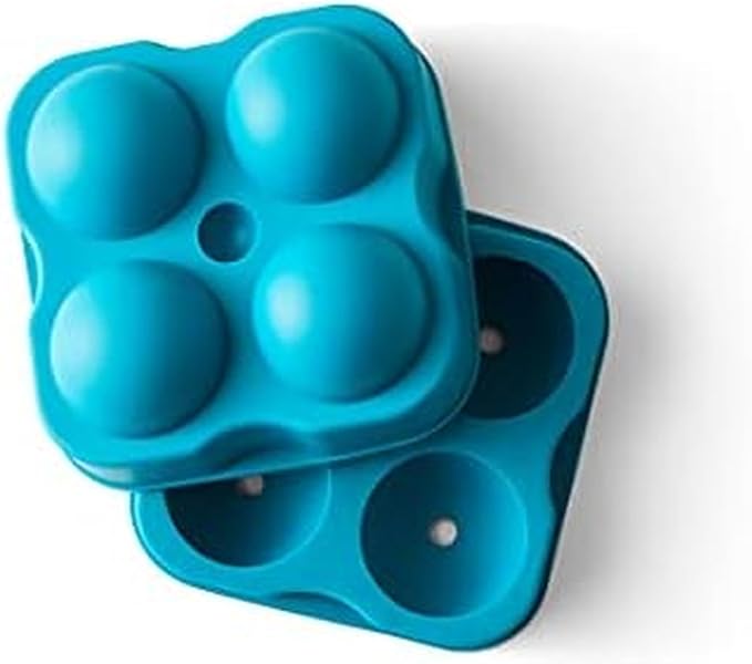 Houdini Large Sphere Ice Tray Mold, Makes Four Ice Balls by Rabbit