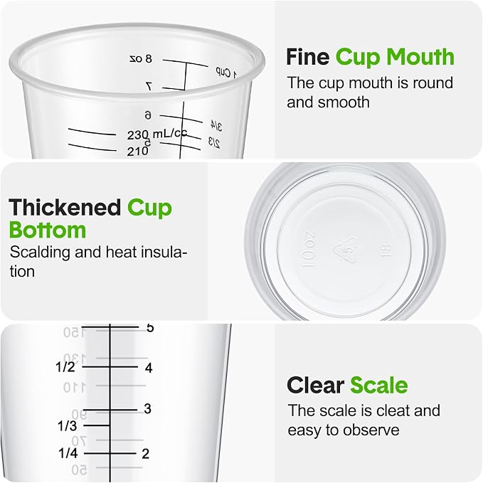 Yunsailing 100 Pack Disposable Measuring Cups - Image 3