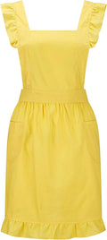 Hyzrz Retro Adjustable Ruffle Aprons by Hyzrz