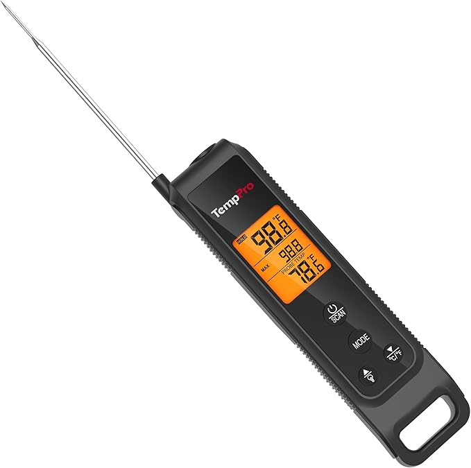 TempPro 2-in-1 Instant Read Thermometer by TempPro