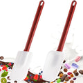 Commercial Silicone Spatula Set, High Heat Spatula + Spoonula 16 Inches by masteymoh