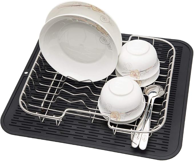 ZLR 2 Pcs Large Silicone Dish Drying Mat - Image 6