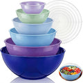 LemonRoad 6 Pcs Plastic Mixing Bowl Set by Unknown