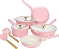 Paris Hilton Ceramic Nonstick Cookware Set, Cast Aluminum by TheWorldofParisHilton