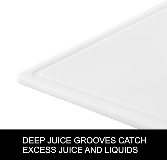 FARBERWARE Extra-Large Plastic Cutting Board, 15x20 Inch Dishwasher-Safe - Image 6