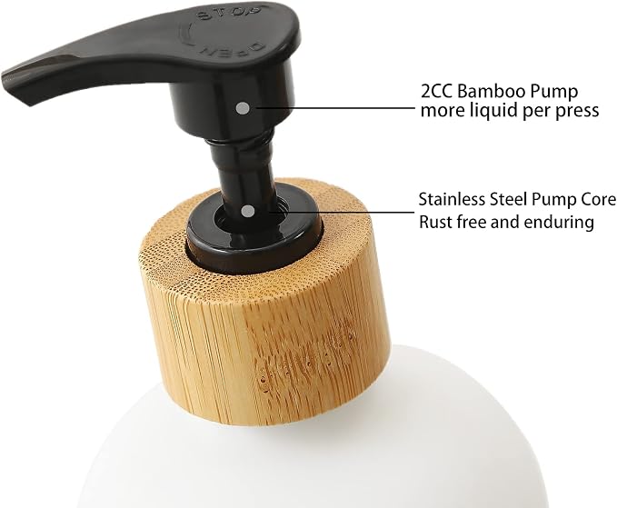 Glass Soap Dispenser for Kitchen Sink and Bathroom - Image 6