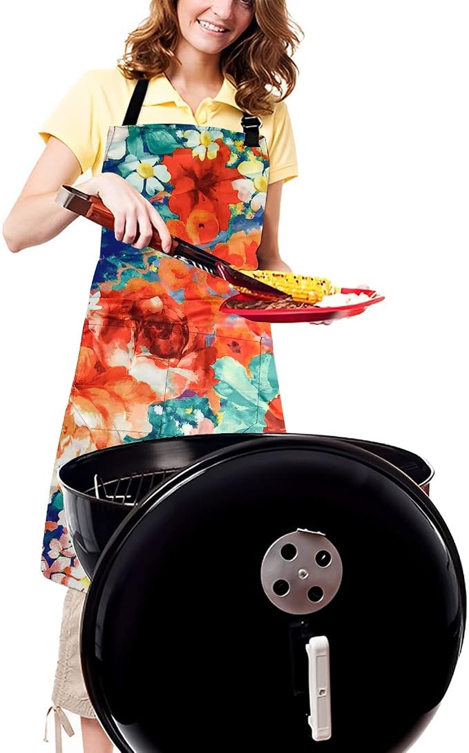 Adjustable Waterproof Apron Bib Apron - Image 2