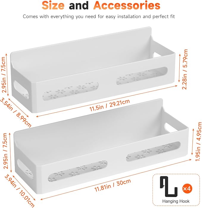 Sevenblue 2 Pack Strong Magnetic Spice Rack - Image 7