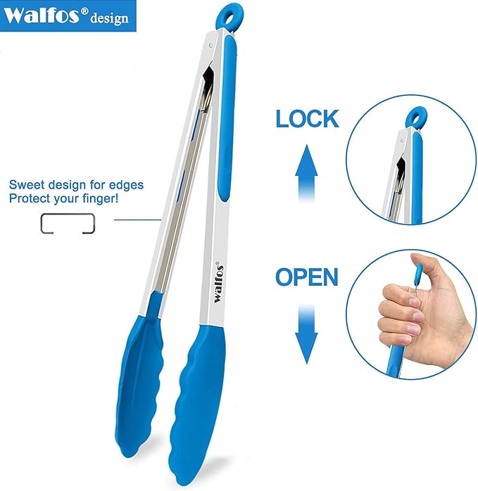 Walfos Kitchen Tongs - Image 8