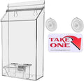 Marketing Holders Suction Cup Outdoor Brochure Holder Holds 6 x 10 Inch by MarketingHolders