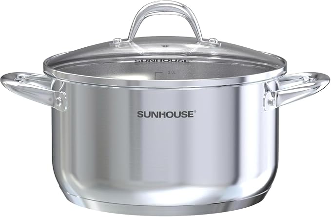 SUNHOUSE Stainless Steel Stock Pot by SUNHOUSE
