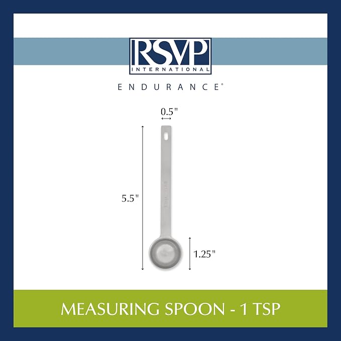 RSVP International Endurance Kitchen Collection Open Stock Measuring Spoon - Image 7