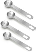 4 PCS 1 Teaspoon Stainless Steel Single Measuring Spoon by AUOIKKHOMEGARDEN