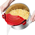 Large AUOON Clip on Strainer for All Pots and Pans by AUOON