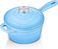 Enameled Cast Iron Sauce Pan by Leonyo