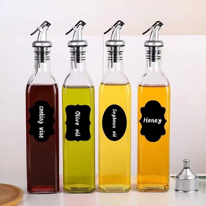 Salzesfalls 8 Pack 17oz Olive Oil Dispenser Bottle, Oil Dispenser - Image 6