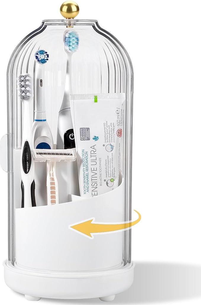 Rotating Toothbrush Holders by Heagoale