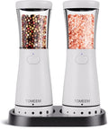 Electric Salt and Pepper Grinder Set by Tomeem