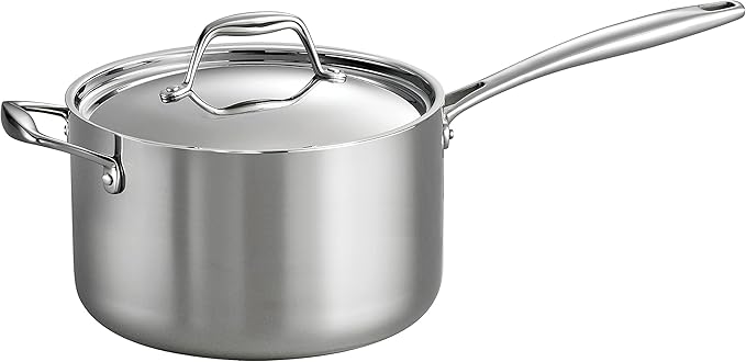 Tramontina Signature Tri-Ply Clad Stainless Steel 4-Quart Sauce Pan by Tramontina