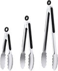 Stainless Steel Tongs Set, Food Grade Stainless Steel Kitchen Tongs, Heat by DAILYKISN