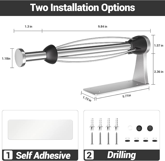 Paper Towel Holder Under Cabinet - Image 4