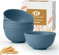 Wheat Straw Bowls for Kitchen 26 OZ by BUSOKIP