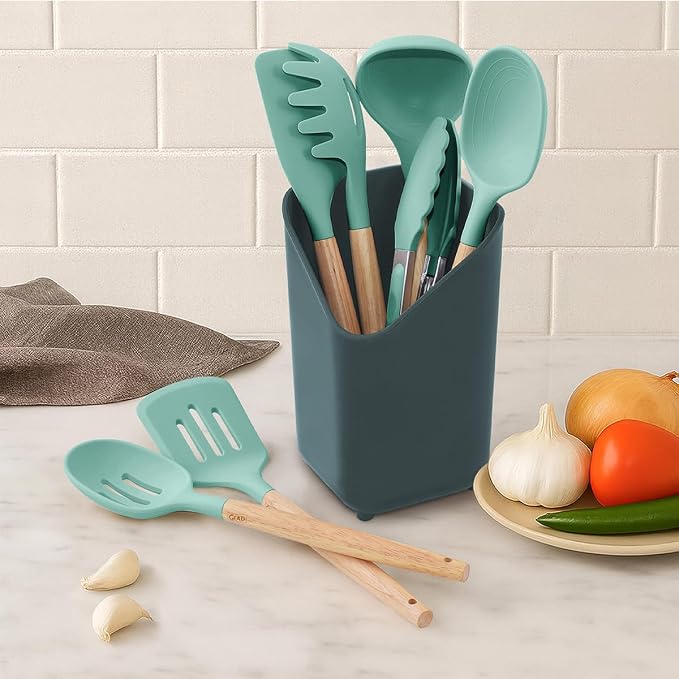 Glad Silicone Kitchen Utensils Set, and Spaghetti Server - Image 2