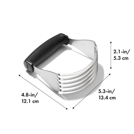 OXO Good Grips Stainless Steel Dough Blender and Cutter - Image 6