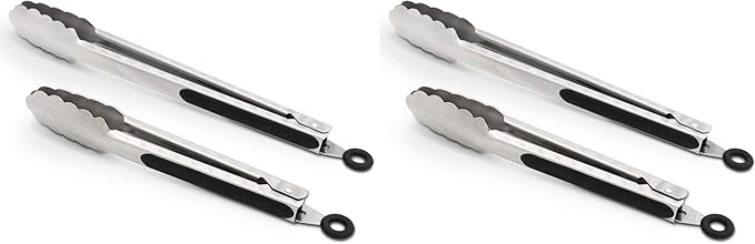 304 Stainless Steel Kitchen Cooking Tongs by ALLWIN-HOUSEWARE