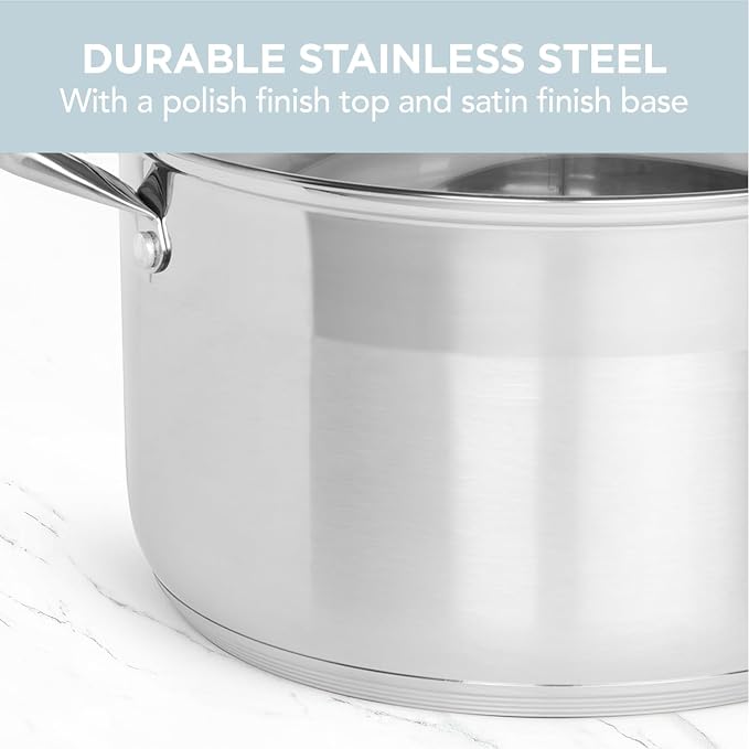 Alpha Living SP-08G Stainless Steel Pot - Image 6