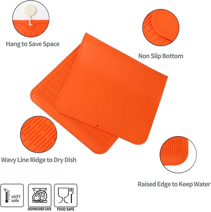 MicoYang Silicone Dish Drying Mat - Image 3