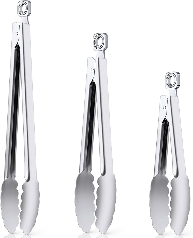 Kitchen Tongs for Cooking by HE-SANQI