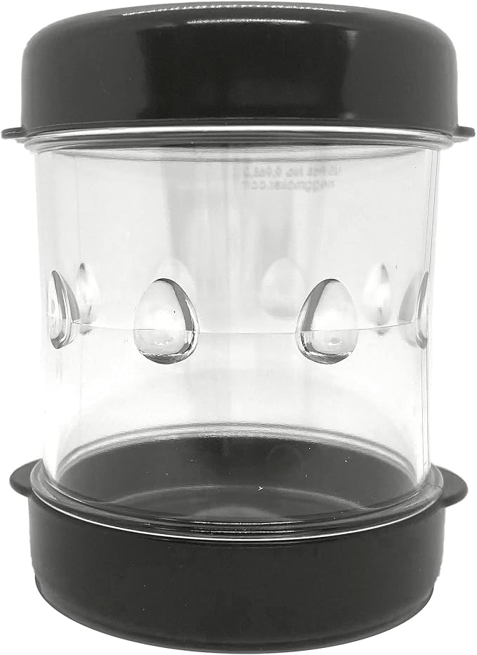 The Negg Boiled Egg Peeler Black by The+Negg