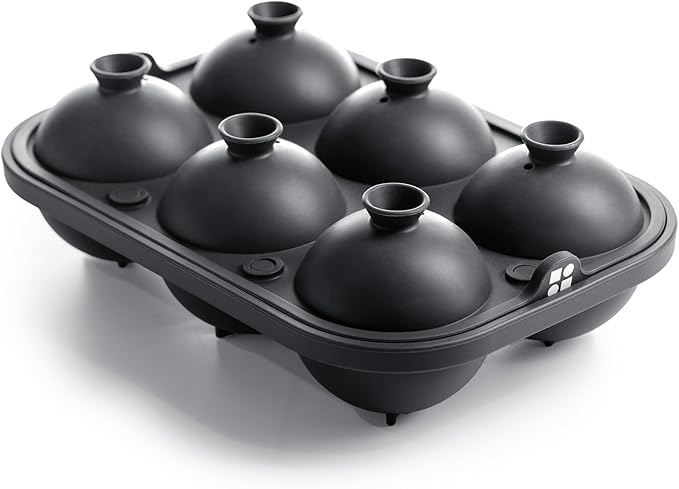 Ice Cube Molds – Large Silicone Ice & Sphere Mold Combo - Image 6