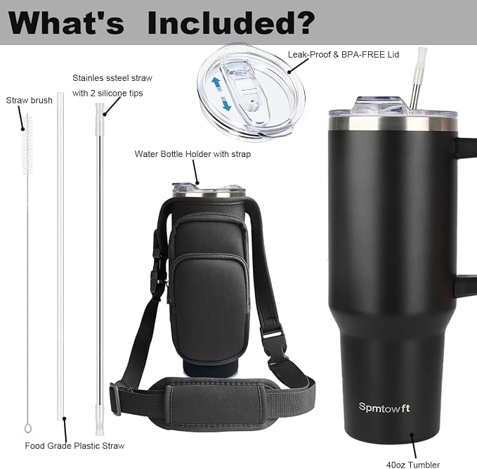 40oz Stainless Steel Double Vacuum Tumbler - Image 6