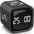 Rotating Pomodoro Timer 5, 10 50 Minutes Preset, Desk Productivity Flip Timer by OORAII