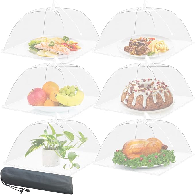 Mesh Food Covers for Outdoors by Gosuny
